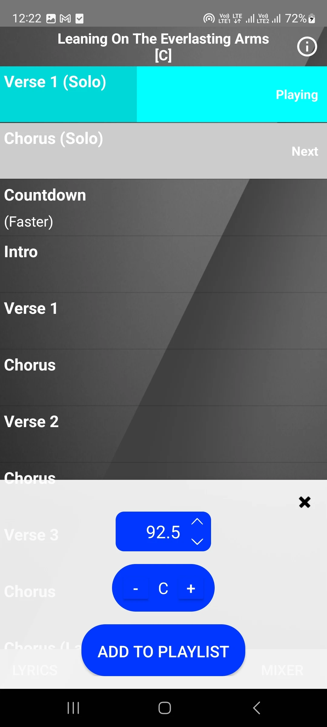 XME TRIGGERS screenshot